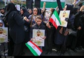 تشییع پیکر 12 شهید حملات آمریکایی صهیونی در تبریز