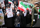 تشییع پیکر 12 شهید حملات آمریکایی صهیونی در تبریز