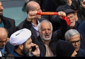 تشییع پیکر 12 شهید حملات آمریکایی صهیونی در تبریز