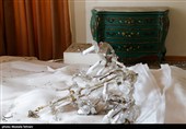 خسارت به کاخ سعدآباد در حمله هوایی رژیم آمریکایی - صهیونی