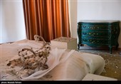 خسارت به کاخ سعدآباد در حمله هوایی رژیم آمریکایی - صهیونی