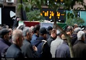 پیکر مطهر شهید ناوشکن دنا بر دستان مردم دیوشل تشییع شد