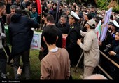 پیکر مطهر شهید ناوشکن دنا بر دستان مردم دیوشل تشییع شد