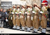 تشییع پیکر شهدای ناوشکن دنا در بجنورد