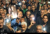 ادامه تجمع شبانه بوشهری‌ها در حمایت از نیروهای مسلح