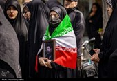 تشییع پیکر مطهر شهید محمدحسین رضایی در کاشان