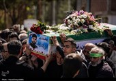 تشییع پیکر مطهر شهید محمدحسین رضایی در کاشان