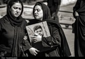 تشییع پیکر مطهر شهید محمدحسین رضایی در کاشان