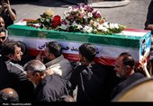 تشییع پیکر مطهر شهید محمدحسین رضایی در کاشان