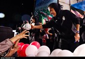  استقبال از تیم ملی فوتبال بانوان - تهران