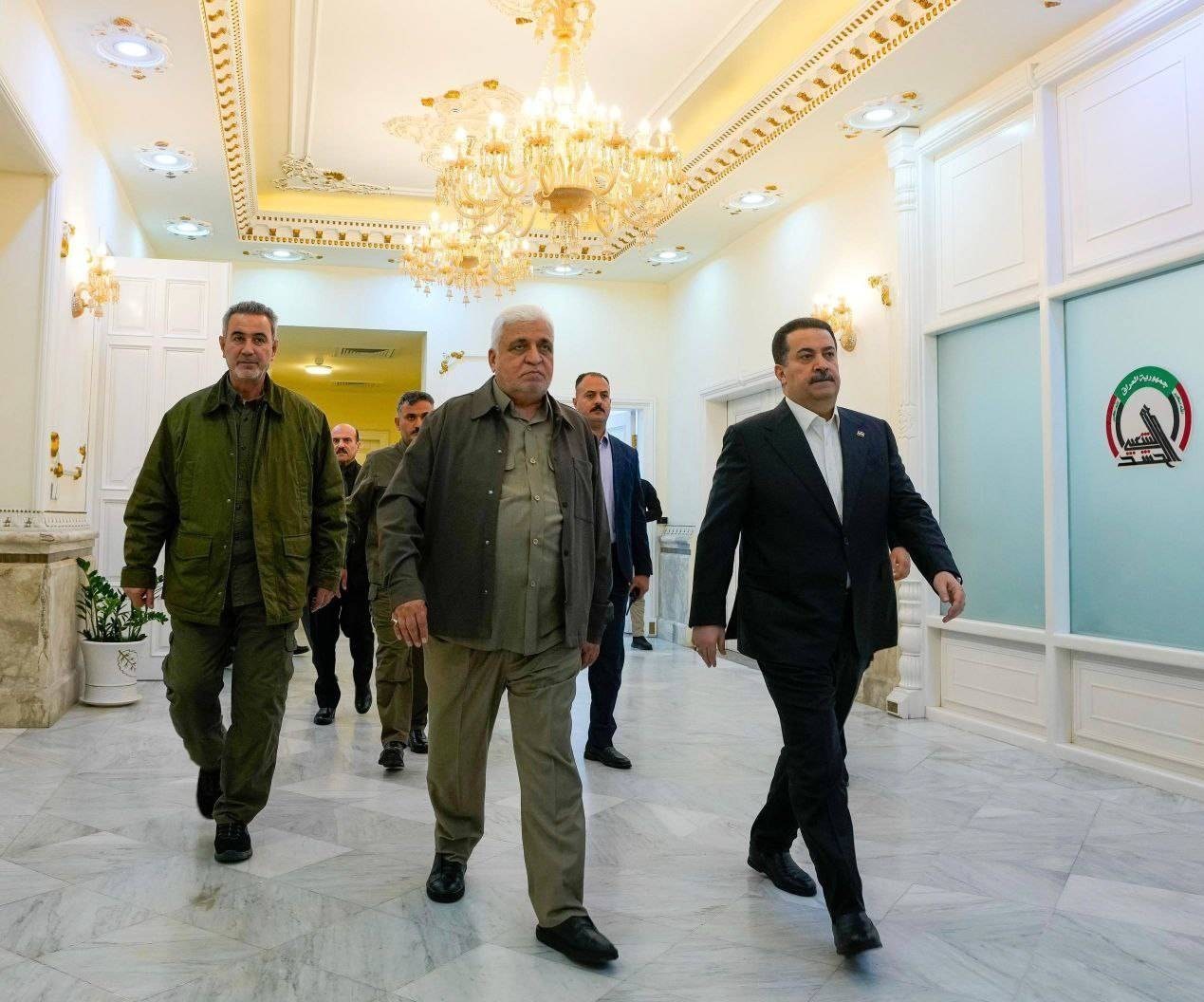 العراق , الحشد الشعبي , رئيس الوزراء العراقي  , الحرب الأمريكية الإسرائيلية على إيران , 