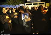 آیین استقبال و وداع با پیکر مطهر شهید ایمان خلیلی نژاد - خوزستان