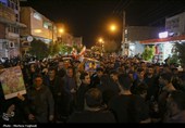 آیین استقبال و وداع با پیکر مطهر شهید ایمان خلیلی نژاد - خوزستان