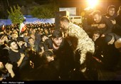 آیین استقبال و وداع با پیکر مطهر شهید ایمان خلیلی نژاد - خوزستان