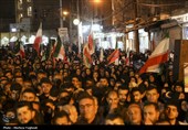 آیین استقبال و وداع با پیکر مطهر شهید ایمان خلیلی نژاد - خوزستان