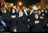 آیین استقبال و وداع با پیکر مطهر شهید ایمان خلیلی نژاد - خوزستان