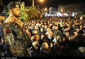 آیین استقبال و وداع با پیکر مطهر شهید ایمان خلیلی نژاد - خوزستان