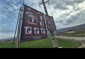 حضور مسئولان استانی در محل شهادت خانواده شهید بازگیر