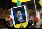 وداع با سال، بیعت با رهبر؛ میدان شهدا غرق در خشم و ارادت