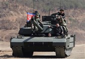 تانک‌سواری رئیس کره شمالی و دخترش