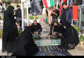 حال و هوای گلزار شهدای کرمان در پنجشنبه آخر سال