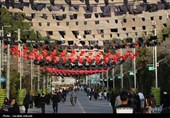 حال و هوای گلزار شهدای کرمان در پنجشنبه آخر سال