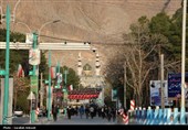 حال و هوای گلزار شهدای کرمان در پنجشنبه آخر سال