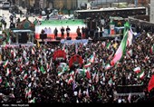 تشییع پیکر شهدای ناوشکن دنا در مشهد