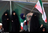 تشییع پیکر شهدای ناوشکن دنا در مشهد