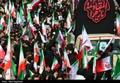 تشییع پیکر شهدای ناوشکن دنا در مشهد