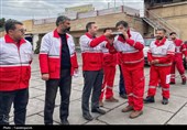 اعزام سومین تیم امدادی هلال احمر قزوین به تهران