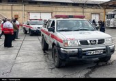 اعزام سومین تیم امدادی هلال احمر قزوین به تهران