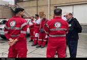 اعزام سومین تیم امدادی هلال احمر قزوین به تهران