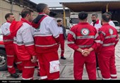 اعزام سومین تیم امدادی هلال احمر قزوین به تهران