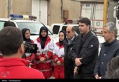 اعزام سومین تیم امدادی هلال احمر قزوین به تهران
