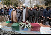 تشییع پیکر شهید وحید لطفی ندائی  - همدان