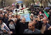 تشییع پیکر شهید وحید لطفی ندائی  - همدان