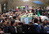 تشییع پیکر شهید وحید لطفی ندائی  - همدان