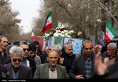 تشییع پیکر شهید وحید لطفی ندائی  - همدان