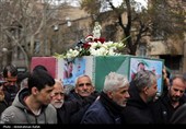 تشییع پیکر شهید وحید لطفی ندائی  - همدان