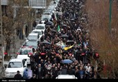 تشییع پیکر شهید وحید لطفی ندائی  - همدان