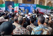 تشییع پیکر مطهر شهید فرهاد رضایی از شهدای ناو دنا در آیسک