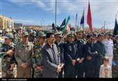 تشییع پیکر مطهر شهید فرهاد رضایی از شهدای ناو دنا در آیسک