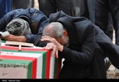 تشییع پیکر 13 شهید حملات آمریکایی صهیونی در تبریز