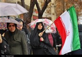 تشییع پیکر 13 شهید حملات آمریکایی صهیونی در تبریز
