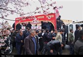 تشییع پیکر 13 شهید حملات آمریکایی صهیونی در تبریز