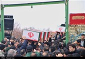 تشییع پیکر 13 شهید حملات آمریکایی صهیونی در تبریز