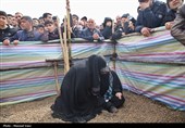 تشییع پیکر 13 شهید حملات آمریکایی صهیونی در تبریز