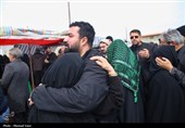 تشییع پیکر 13 شهید حملات آمریکایی صهیونی در تبریز