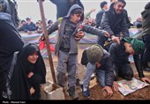 تشییع پیکر 13 شهید حملات آمریکایی صهیونی در تبریز